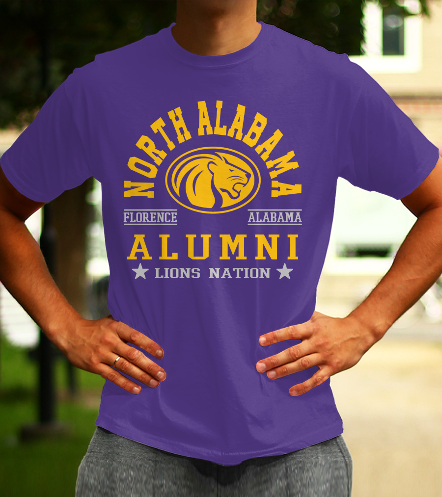 North Alabama Alumni Lions Nation Florence Alabama T-Shirt