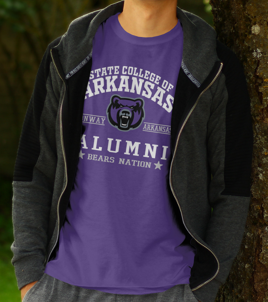 State College Of Arkansas Conway Alumni Bears Nation T-Shirt