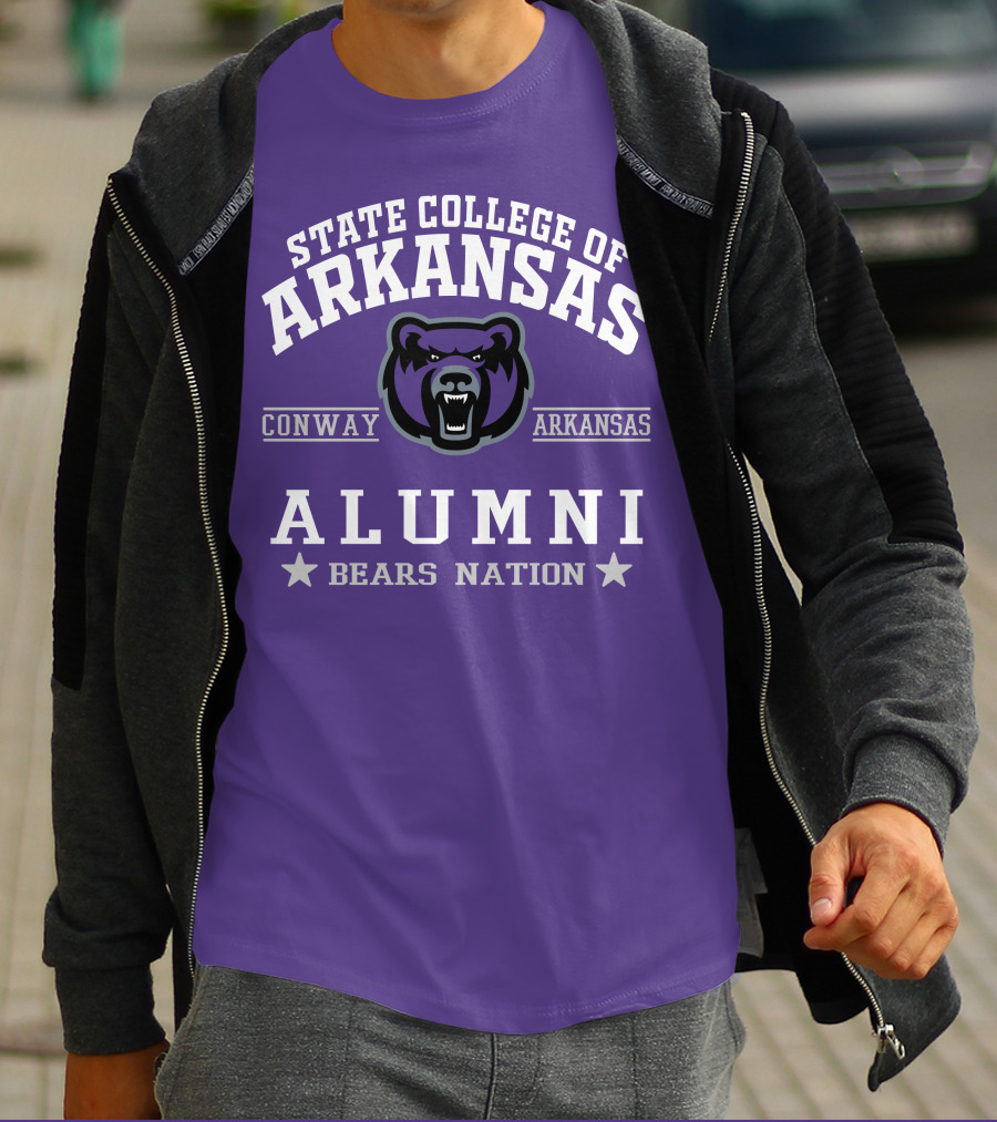 State College Of Arkansas Conway Alumni Bears Nation T-Shirt