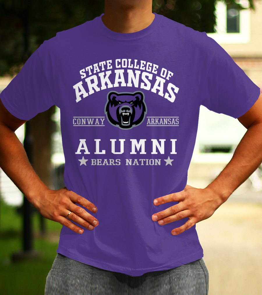 State College Of Arkansas Conway Alumni Bears Nation T-Shirt