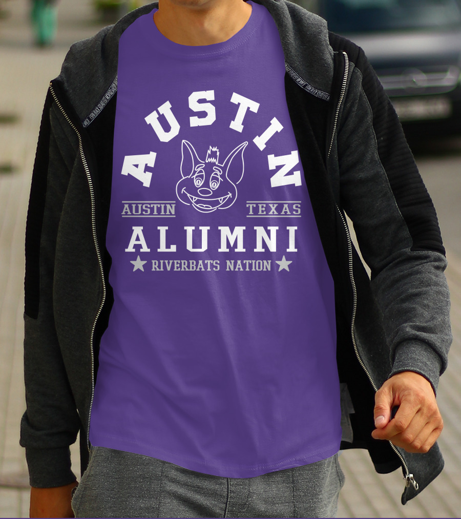 Austin Texas Alumni Riverbats Nation T-Shirt