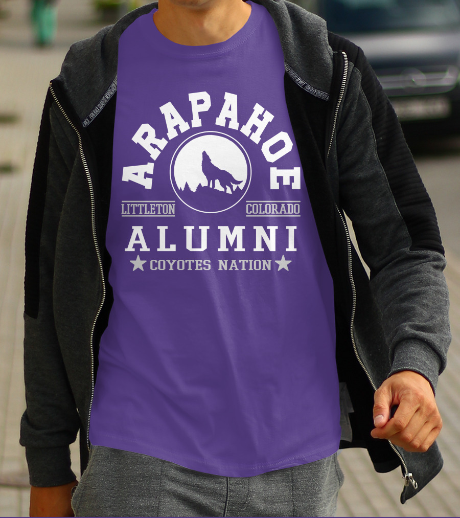 Arapahoe Alumni Littleton Colorado Coyotes Nation T-Shirt