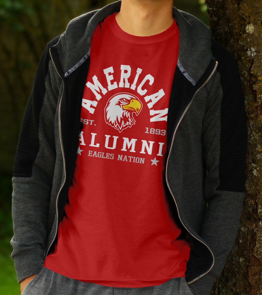 American Alumni Eagles Nation Est. 1893 T-Shirt