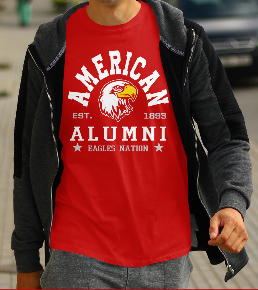 American Alumni Eagles Nation Est. 1893 T-Shirt