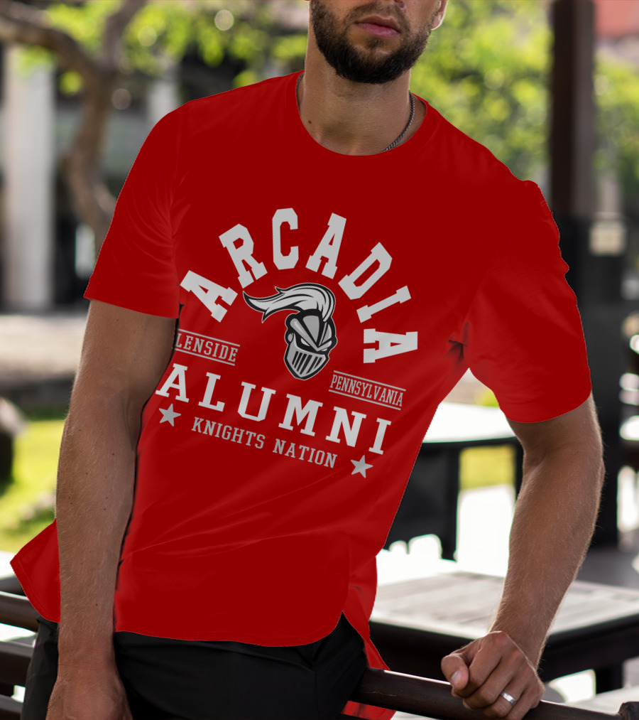 Arcadia Alumni Knights Nation Glenside Pennsylvania T-Shirt