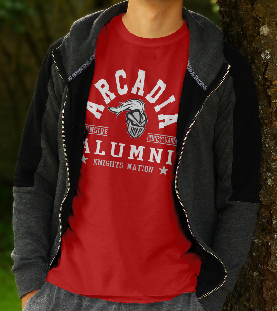 Arcadia Alumni Knights Nation Glenside Pennsylvania T-Shirt