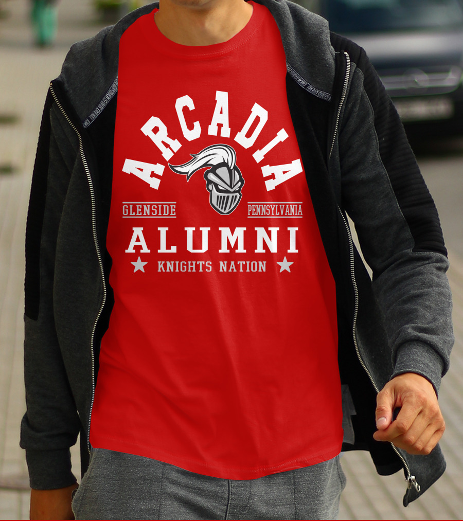 Arcadia Alumni Knights Nation Glenside Pennsylvania T-Shirt