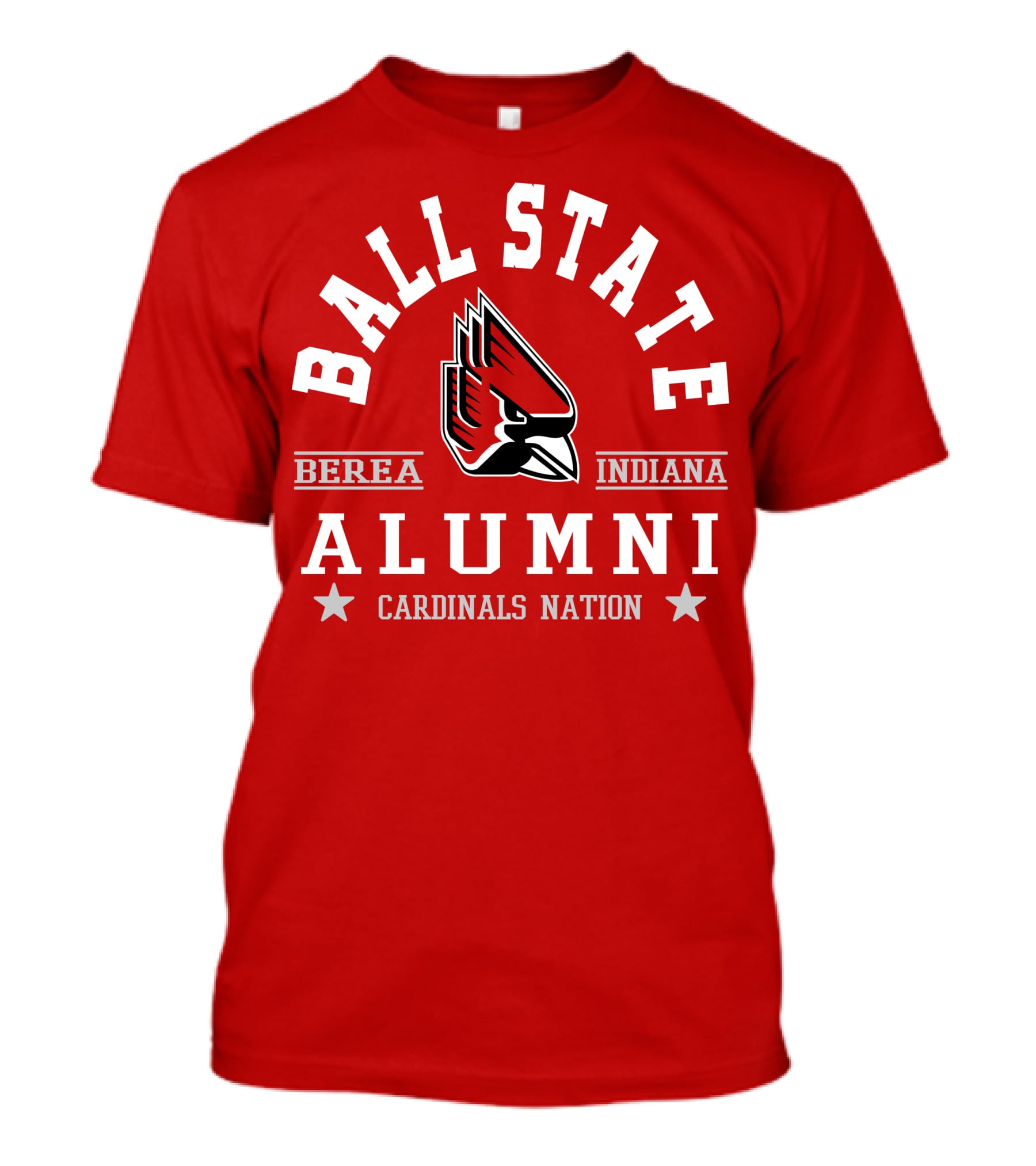 Ball State Alumni Berea Indiana Cardinals Nation T-Shirt