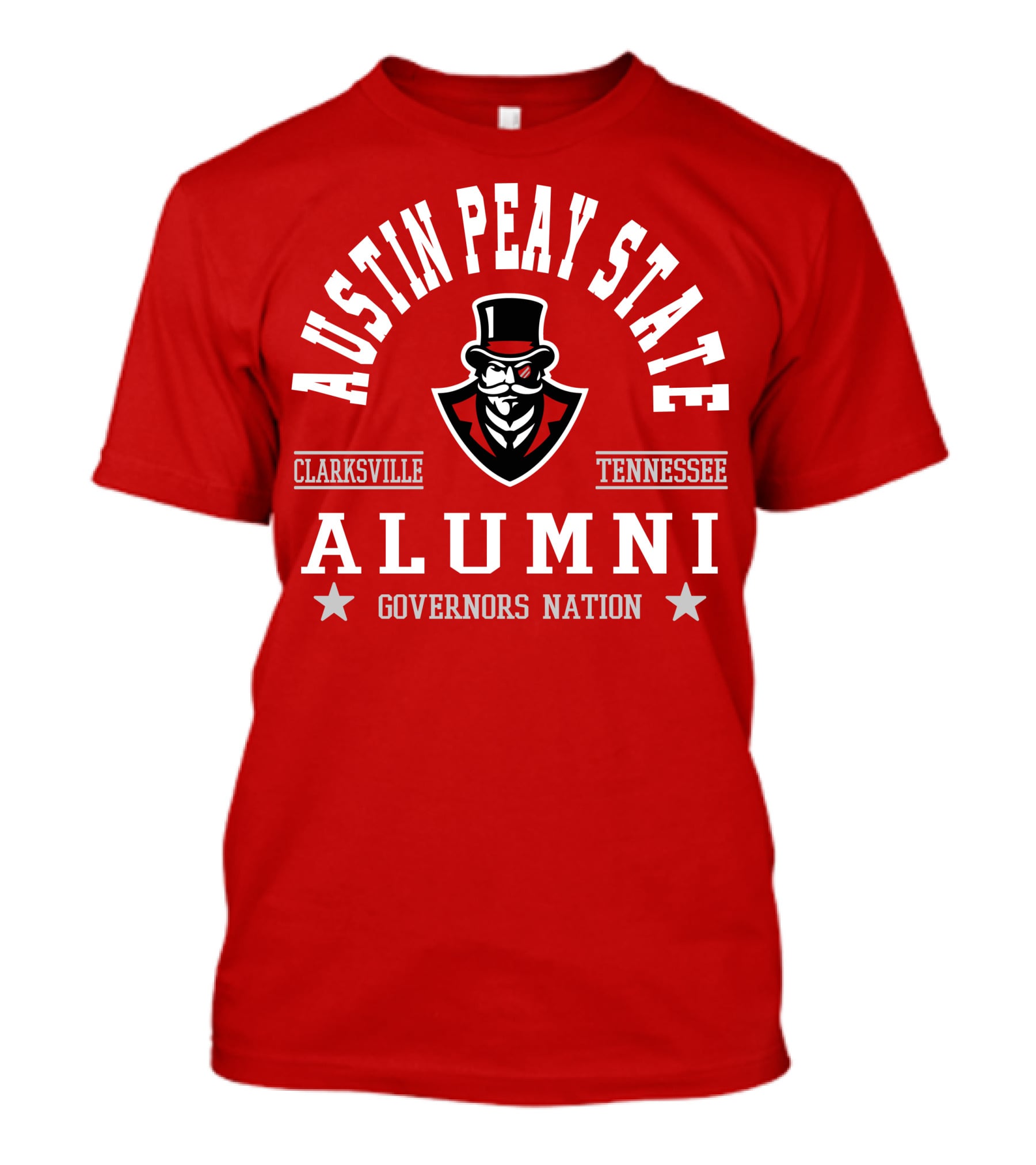 Austin Peay State Alumni Governors Nation Clarksville Tennessee T-Shirt