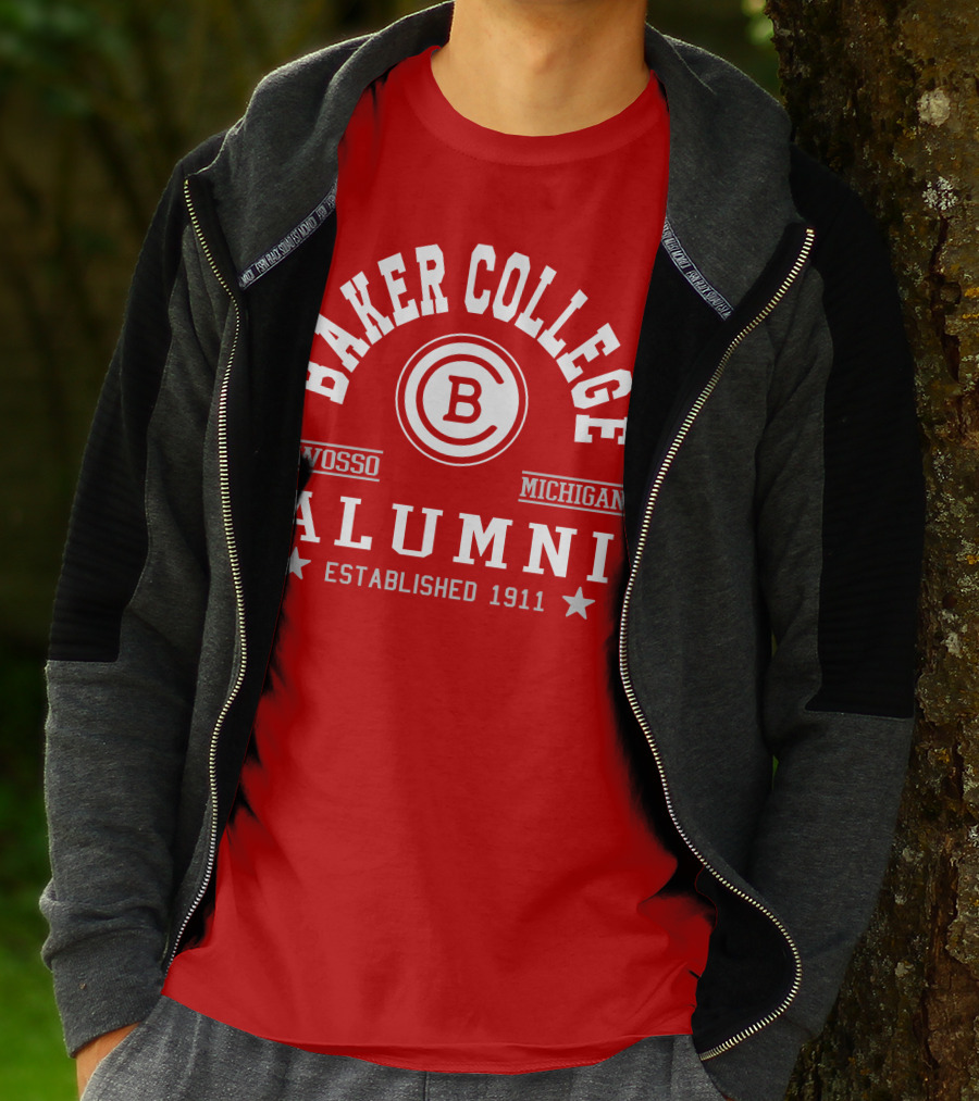 Baker College Alumni Owosso Michigan Established 1911 T-Shirt