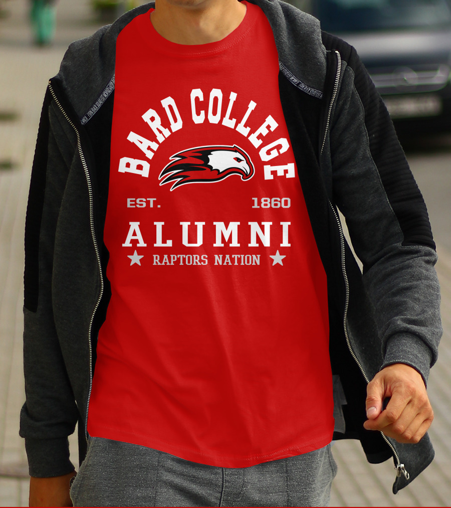 Bard College Alumni Est. 1860 Raptors Nation T-Shirt