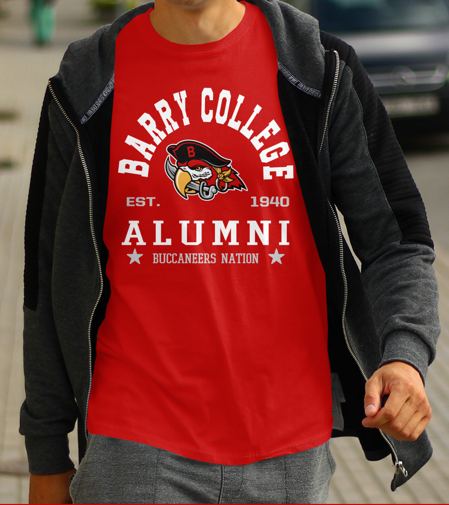 Barry College Alumni Buccaneers Nation Est. 1940 T-Shirt