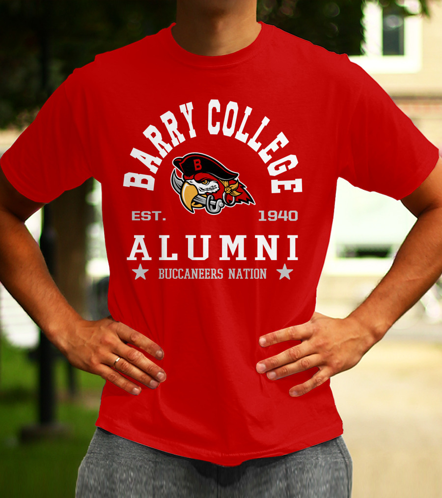 Barry College Alumni Buccaneers Nation Est. 1940 T-Shirt