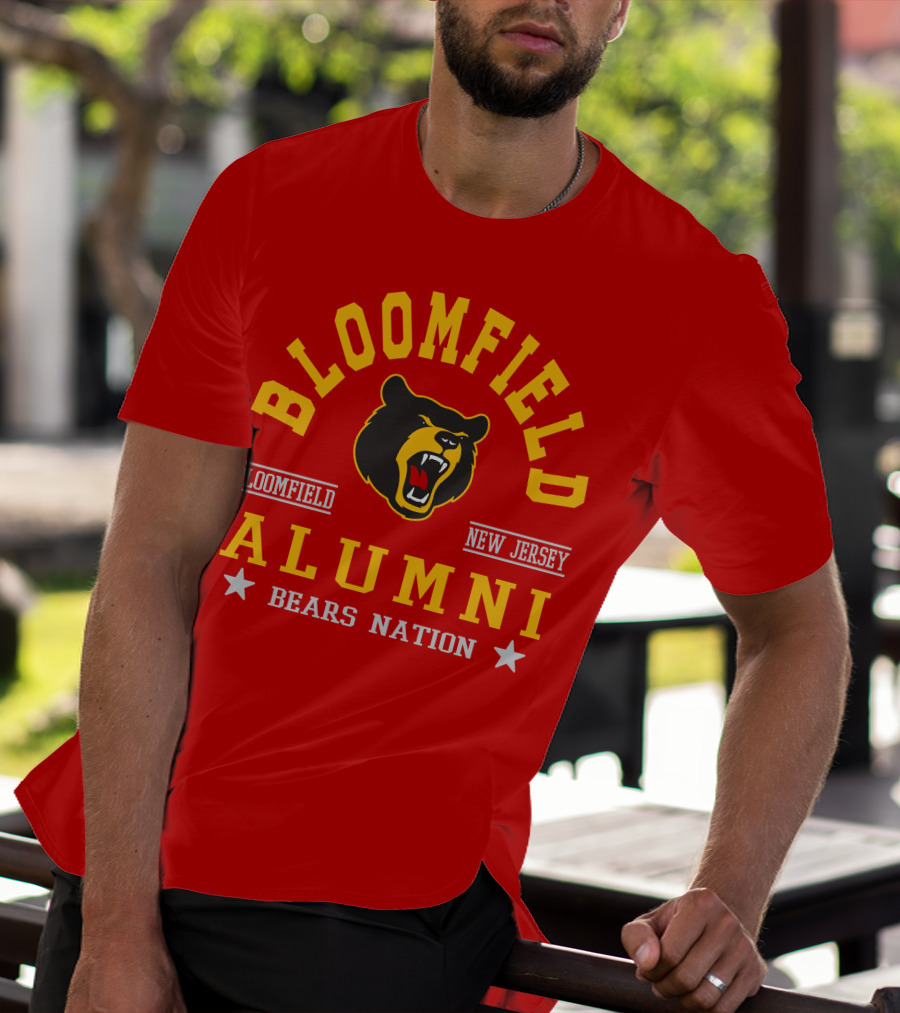 Bloomfield New Jersey Alumni Bears Nation T-Shirt