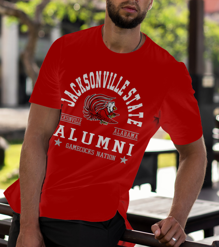 Jacksonville State Alumni Gamecocks Nation Jacksonville Alabama T-Shirt