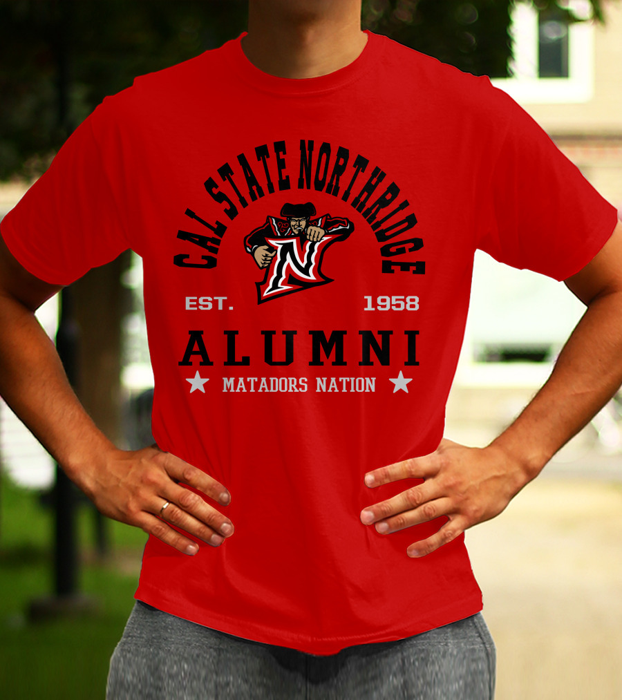 Cal State Northridge Alumni Matadors Nation Est. 1958 T-Shirt