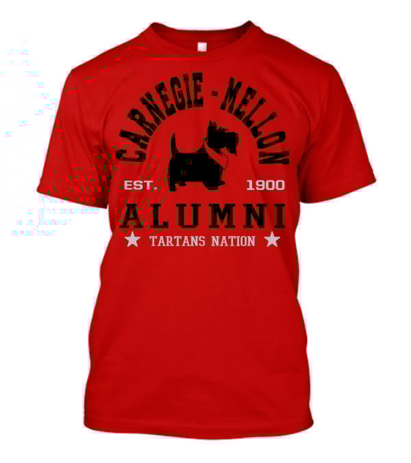 Carnegie Mellon Alumni Est. 1900 Tartans Nation T-Shirt