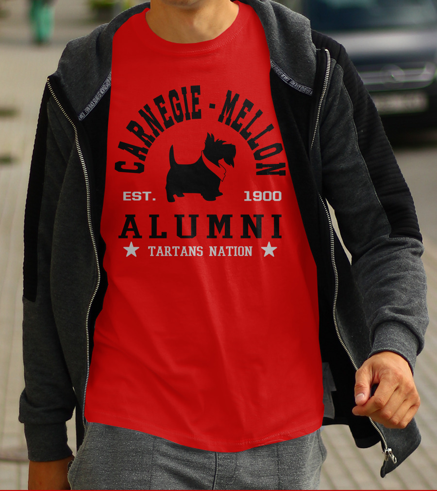 Carnegie Mellon Alumni Est. 1900 Tartans Nation T-Shirt