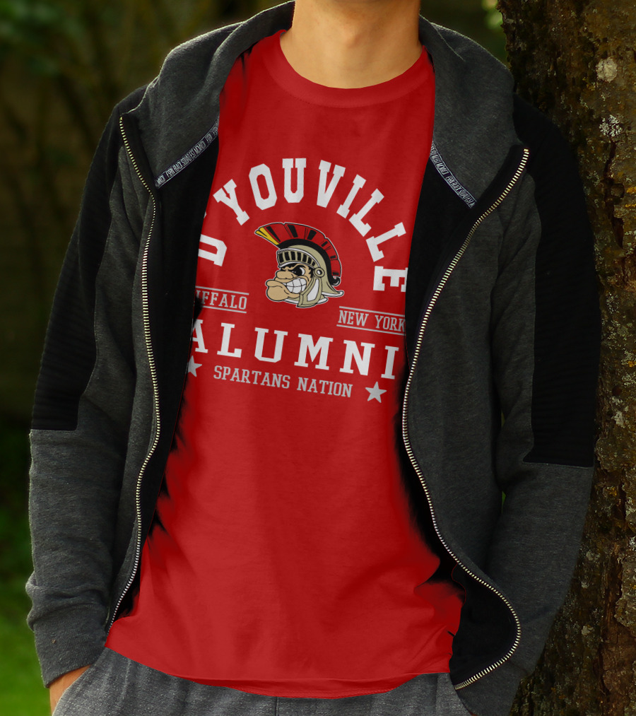 D'Youville Buffalo New York Alumni Spartans Nation T-Shirt