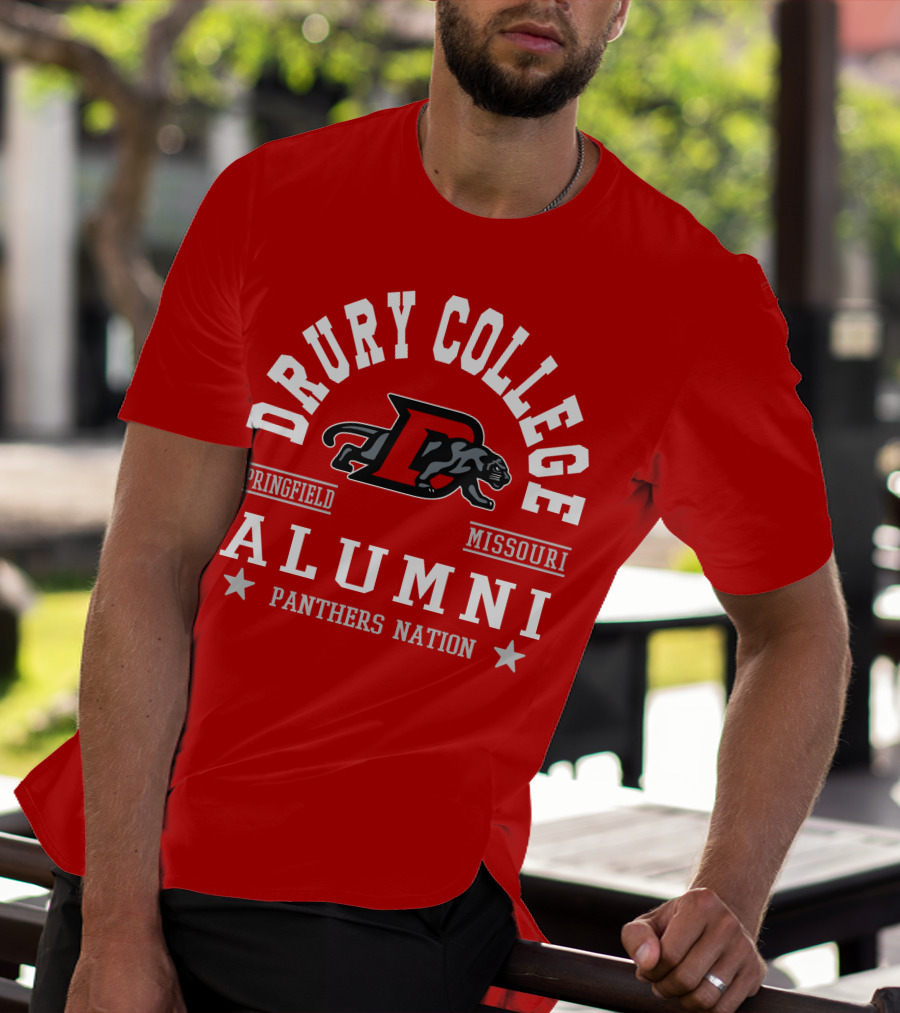 Drury College Springfield Missouri Alumni Panthers Nation T-Shirt