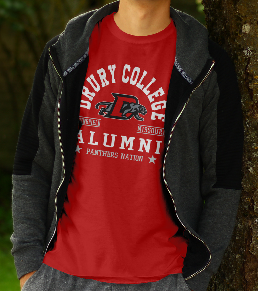 Drury College Springfield Missouri Alumni Panthers Nation T-Shirt