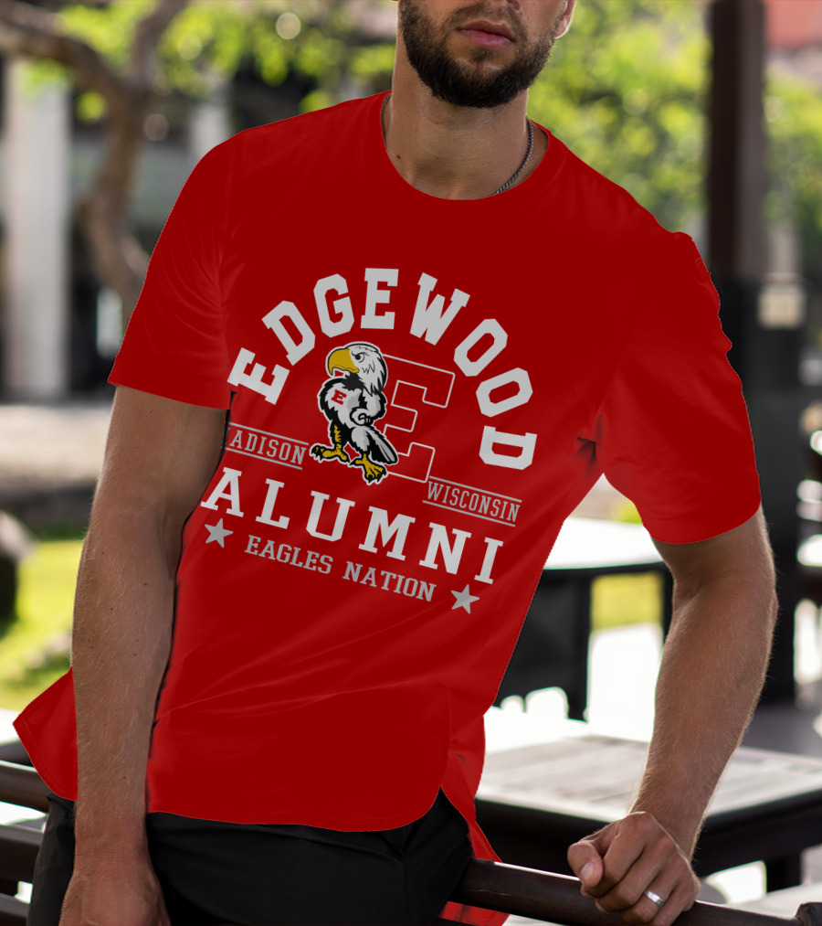 Edgewood College Madison Wisconsin Alumni Eagles Nation T-Shirt