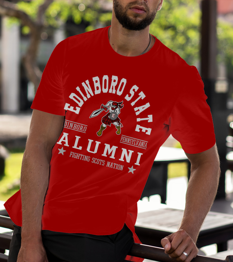 Edinboro State Alumni Fighting Scots Nation Pennsylvania T-Shirt