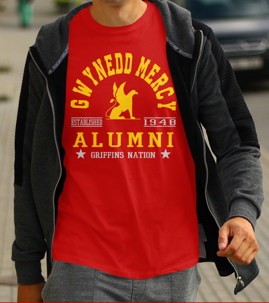 GWYNEDD MERCY ALUMNI ESTABLISHED 1948 GRIFFINS NATION T-Shirt