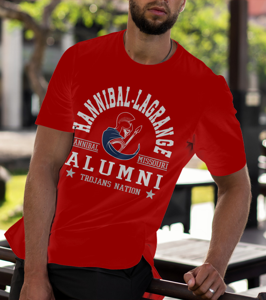 Hannibal-LaGrange University Alumni Trojans Nation Hannibal Missouri T-Shirt