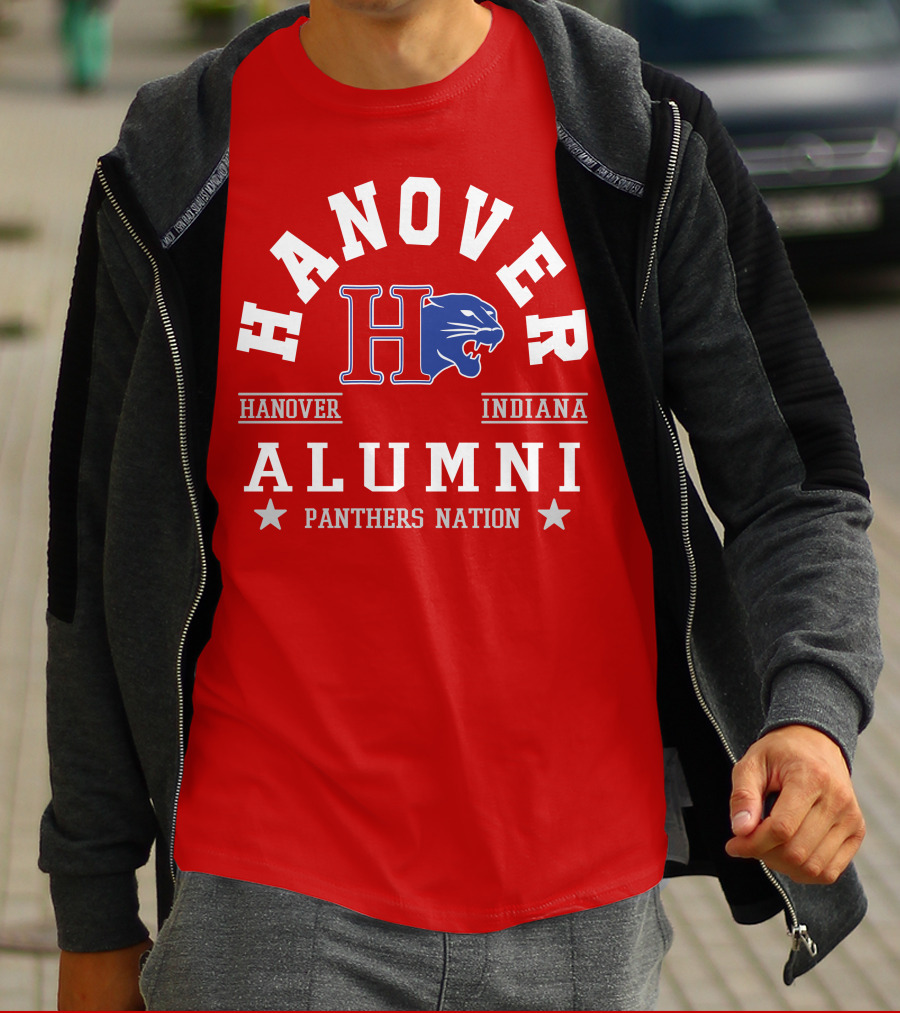 Hanover Indiana Alumni Panthers Nation T-Shirt