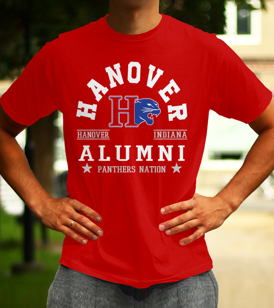 Hanover Indiana Alumni Panthers Nation T-Shirt