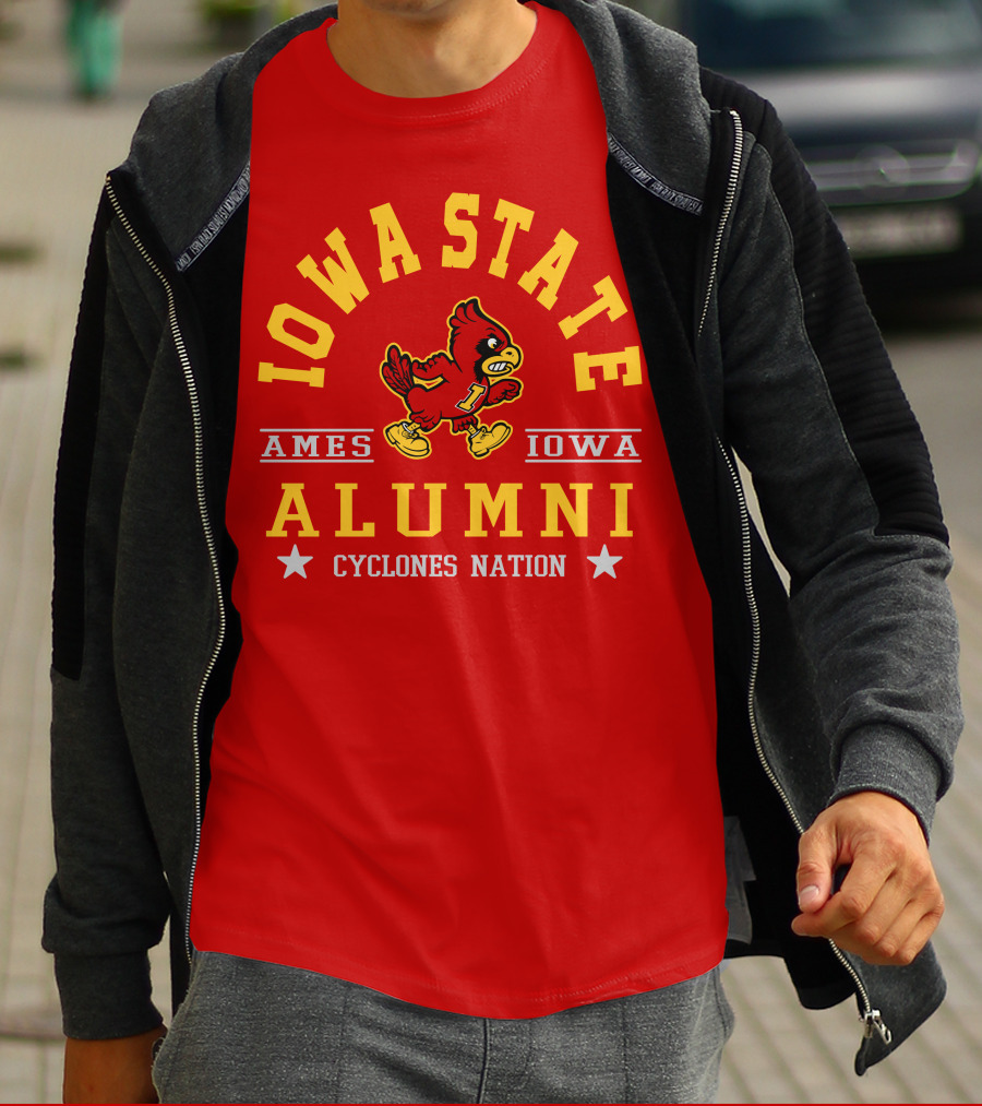 Iowa State Alumni Cyclones Nation Ames Iowa T-Shirt