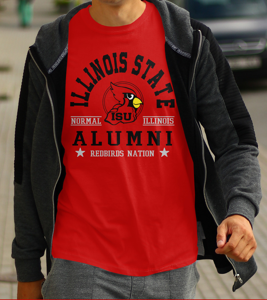 Illinois State Alumni Redbirds Nation Normal Illinois ISU T-Shirt