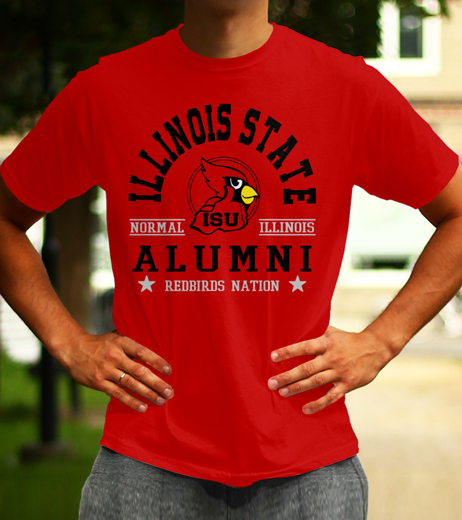 Illinois State Alumni Redbirds Nation Normal Illinois ISU T-Shirt