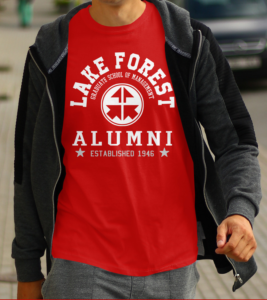 Lake Forest Graduate School Of Management Alumni Established 1946 T-Shirt