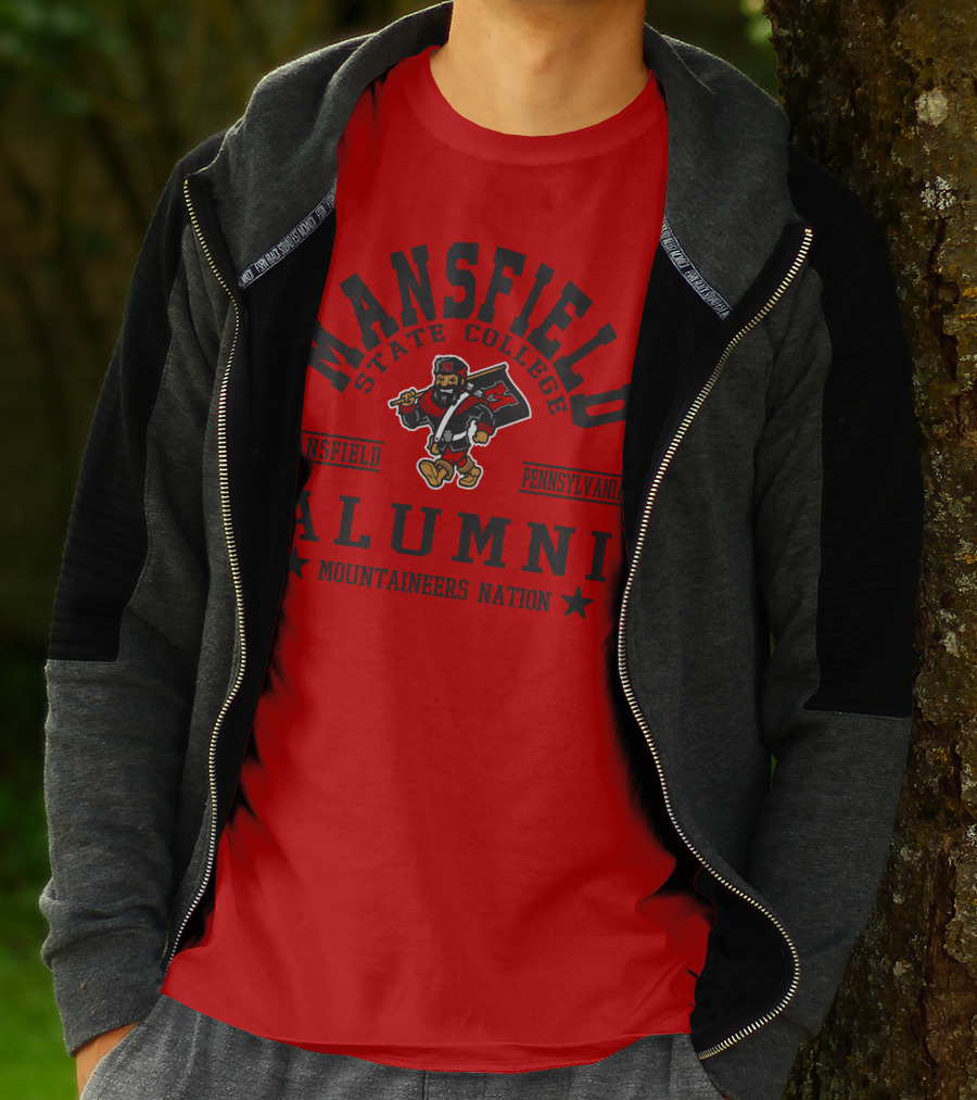 Mansfield State College Alumni Mountaineers Nation Pennsylvania T-Shirt