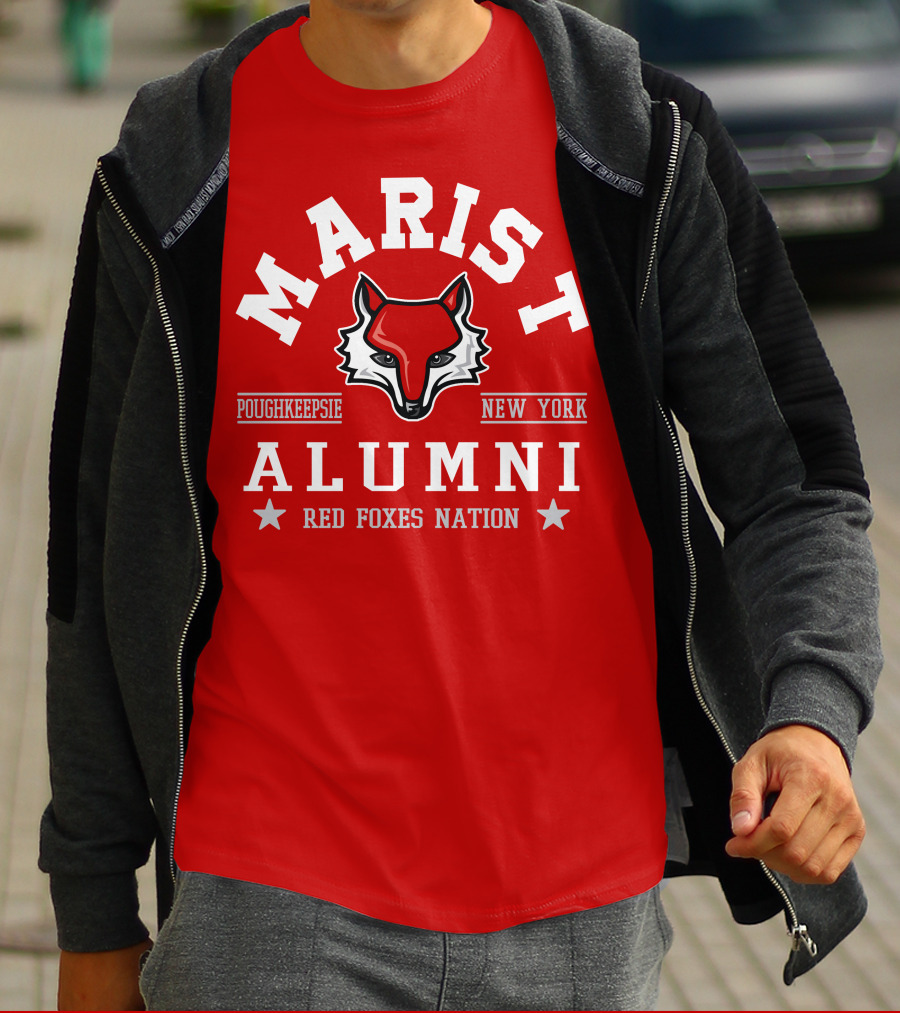 Marist Alumni Red Foxes Nation Poughkeepsie New York T-Shirt