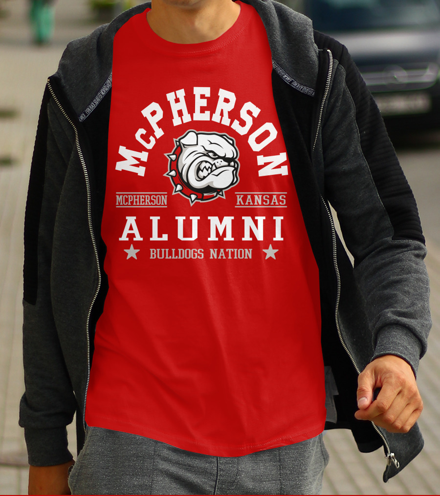 McPherson College Alumni Bulldogs Nation Kansas T-Shirt