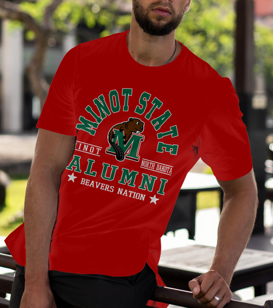 Minot State Alumni Beavers Nation North Dakota T-Shirt