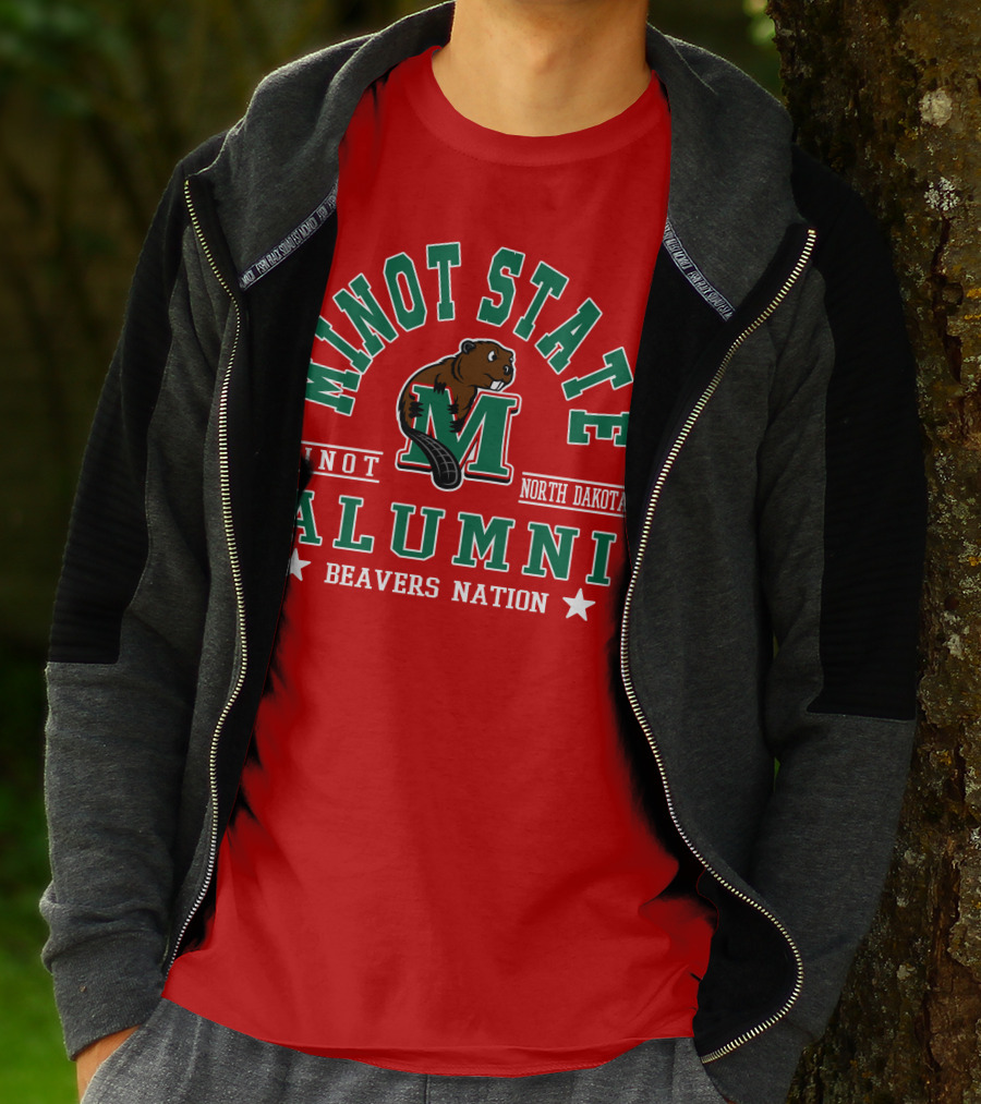 Minot State Alumni Beavers Nation North Dakota T-Shirt