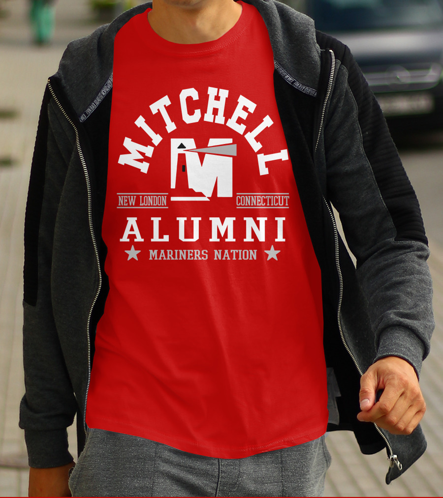 Mitchell College New London Connecticut Alumni Mariners Nation T-Shirt