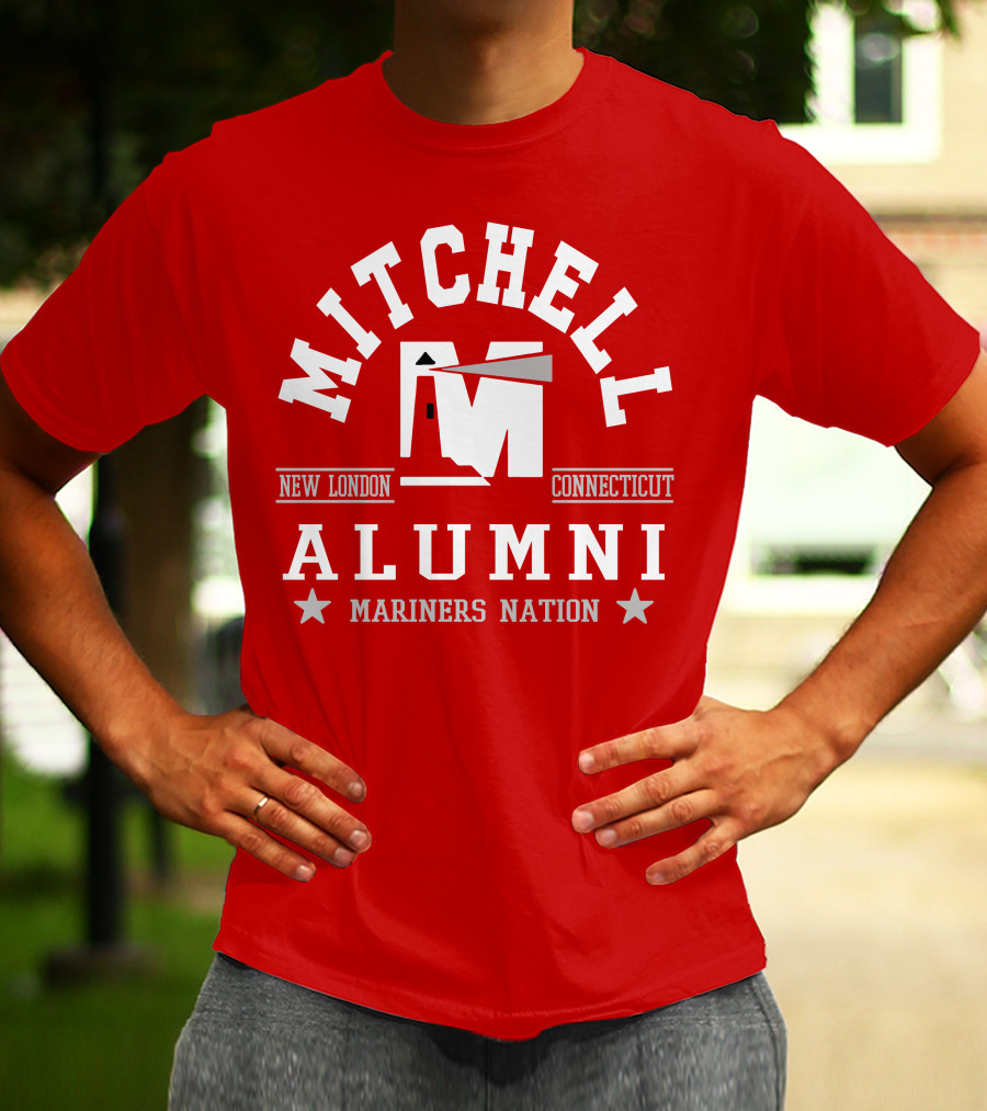 Mitchell College New London Connecticut Alumni Mariners Nation T-Shirt
