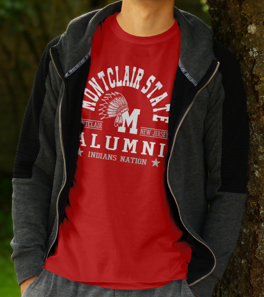 Montclair State Alumni Indians Nation New Jersey Montclair T-Shirt