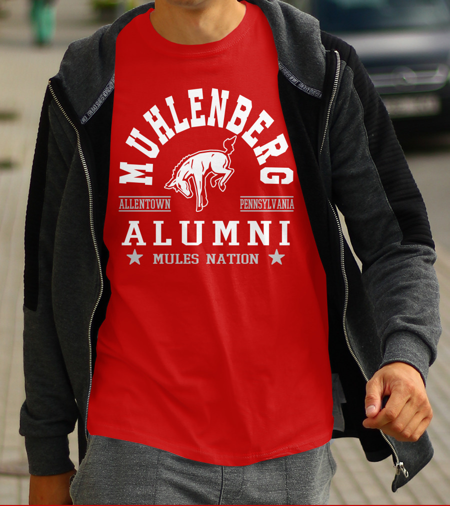 Muhlenberg Allentown Pennsylvania Alumni Mules Nation T-Shirt
