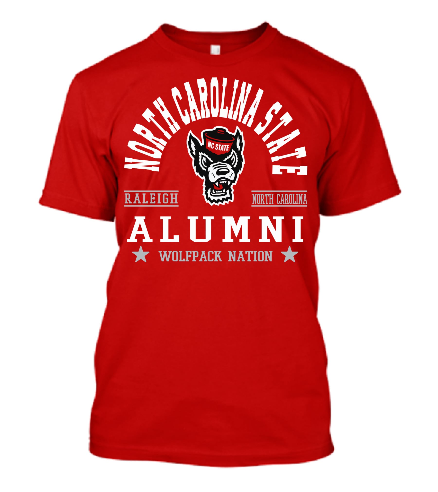 North Carolina State Alumni Wolfpack Nation Raleigh T-Shirt
