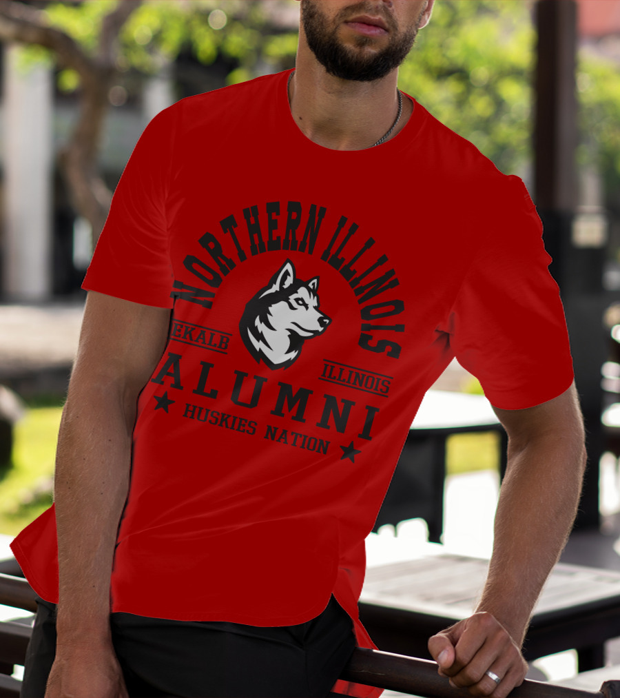 Northern Illinois Alumni DeKalb Huskies Nation T-Shirt