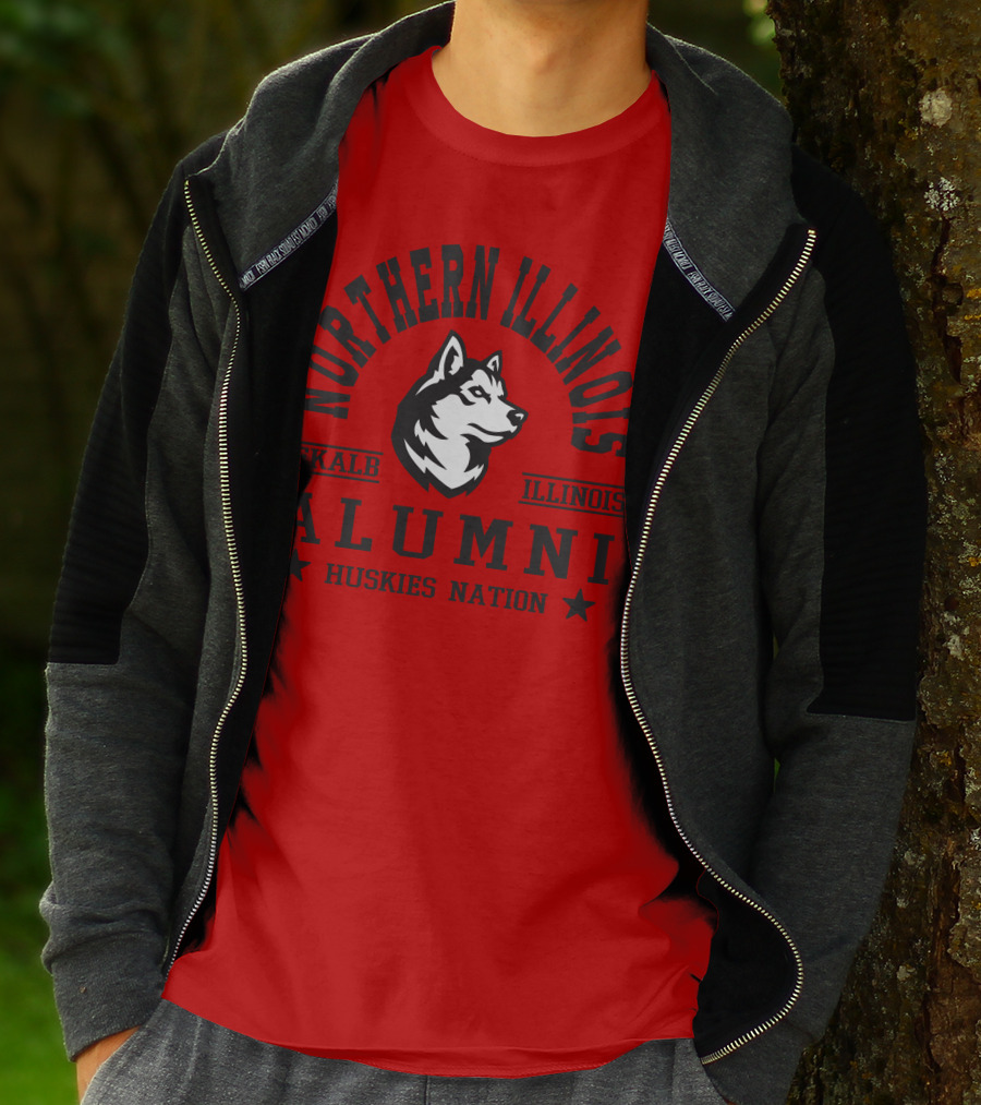 Northern Illinois Alumni DeKalb Huskies Nation T-Shirt