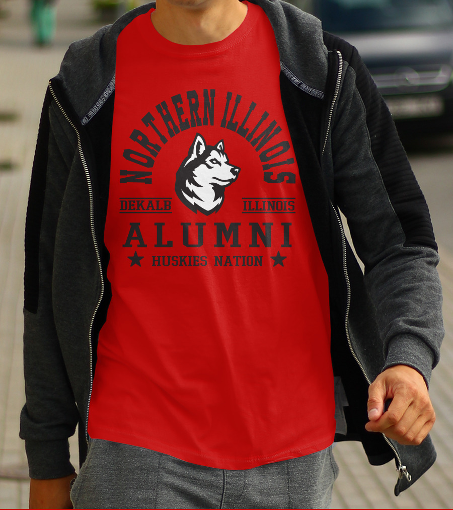 Northern Illinois Alumni DeKalb Huskies Nation T-Shirt