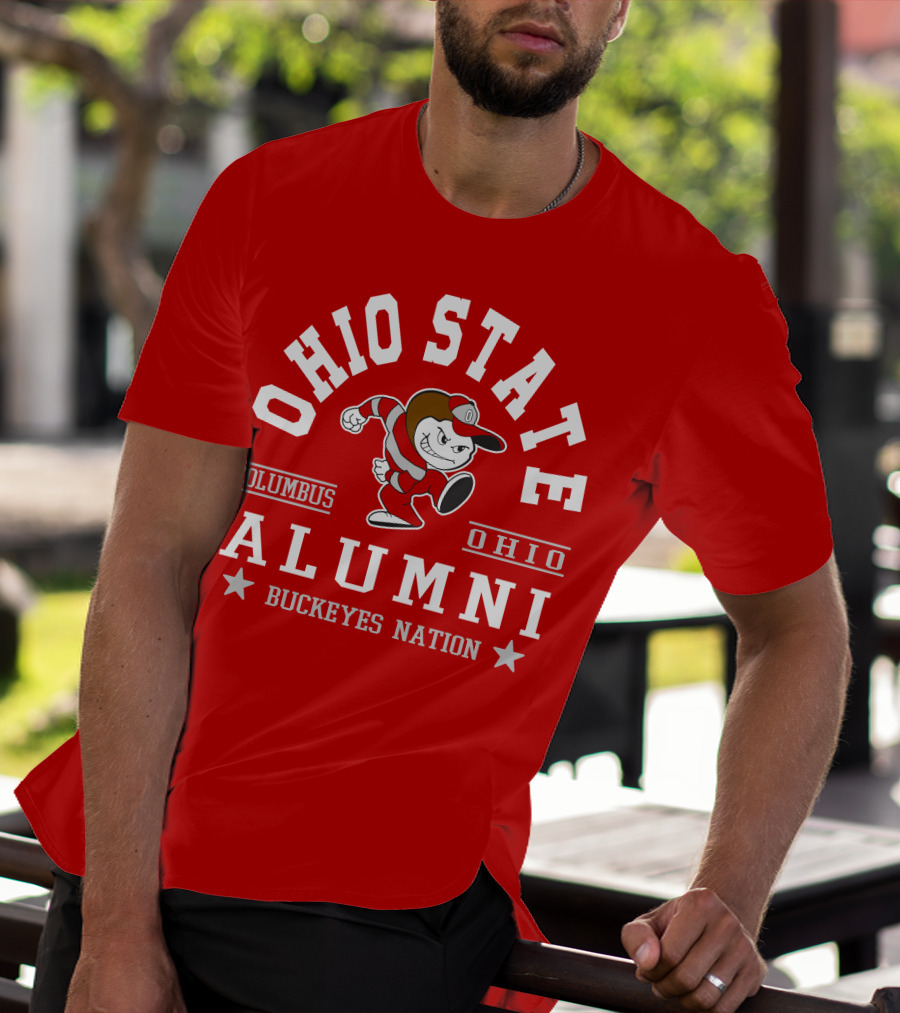 Ohio State Alumni Columbus Ohio Buckeyes Nation T-Shirt