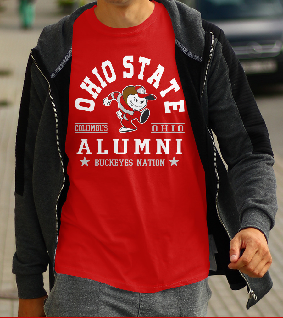 Ohio State Alumni Columbus Ohio Buckeyes Nation T-Shirt